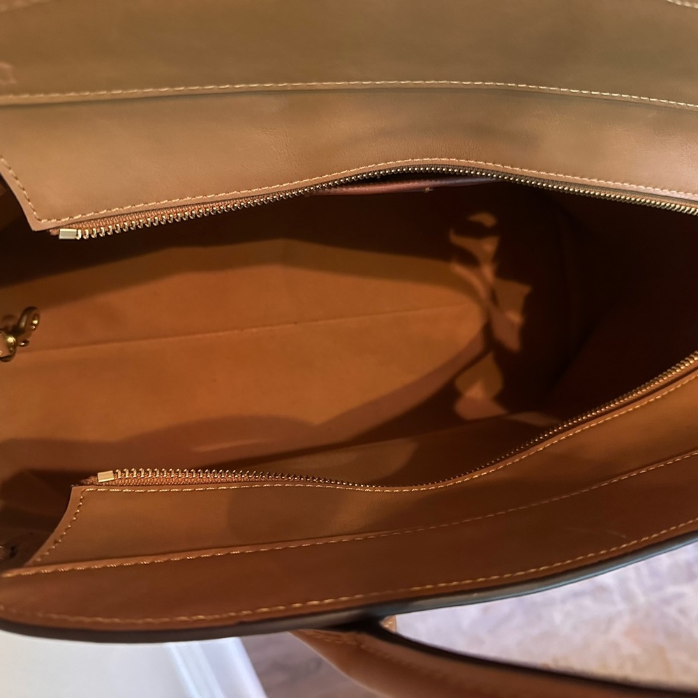 Coach Soft Empire 40 Carryall Leather Tote - Picture 3 of 16